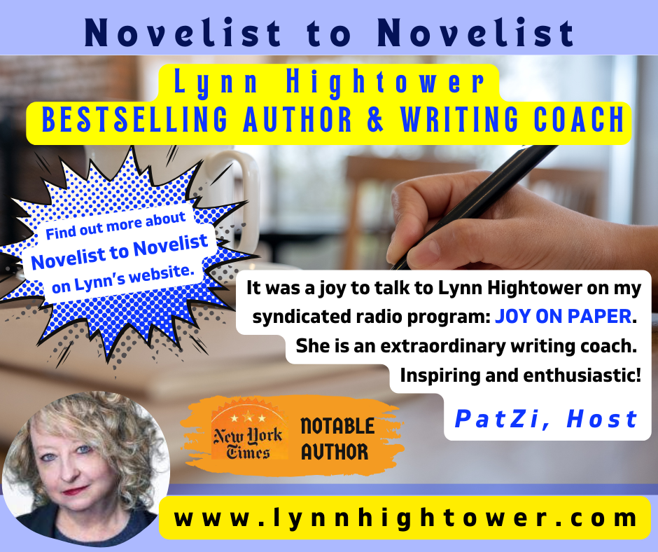 Joy on Paper Novelist to Novelist Hightower